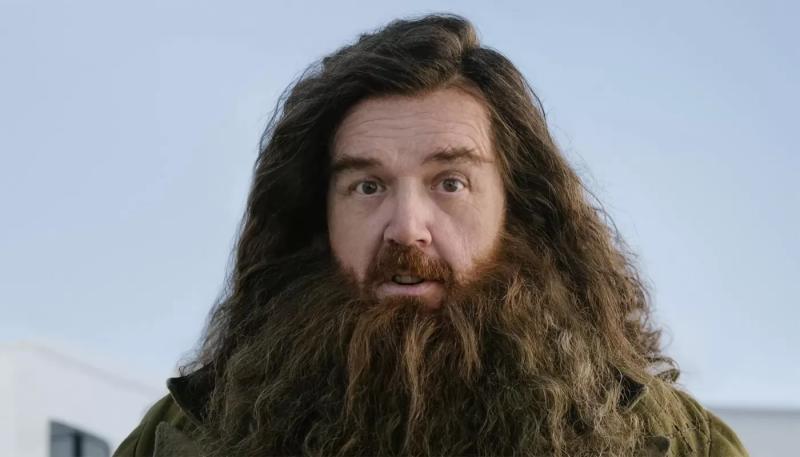 Ник Фрост провел ритуал для роли Хагрида в сериале "Гарри Поттер"